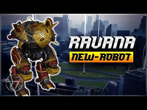 [WR] 🔥 New TANK Robot RAVANA Goes With The Speed Of LIGHT - War Robots