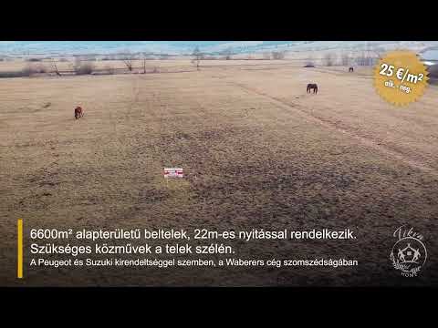 Teren intravilan in M. Ciuc langa Waberer''s — Video