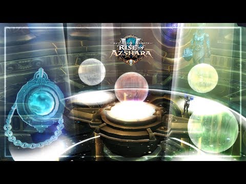 MOTHER'S Azeroth Diagnosis Cutscene | Heart of Azeroth | WoW BfA Patch 8.2 Rise of Azshara