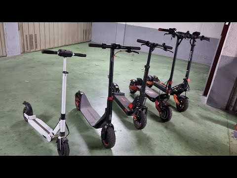 Mi colección de Patinetes Eléctricos Comparativa, velocidad, watios, trucajes, dual motor