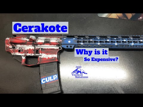 2nd YouTube video about how much cerakote to cover a rifle