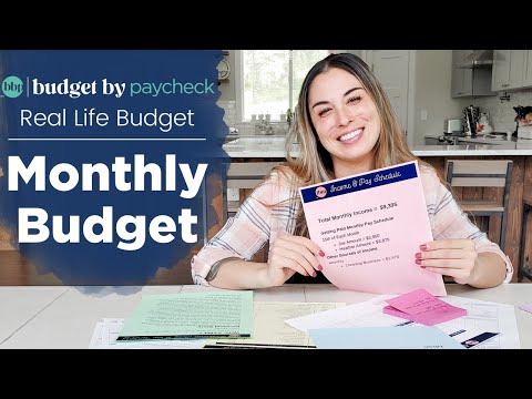 BBP Real Life Budgets - Monthly paycheck budget + tips