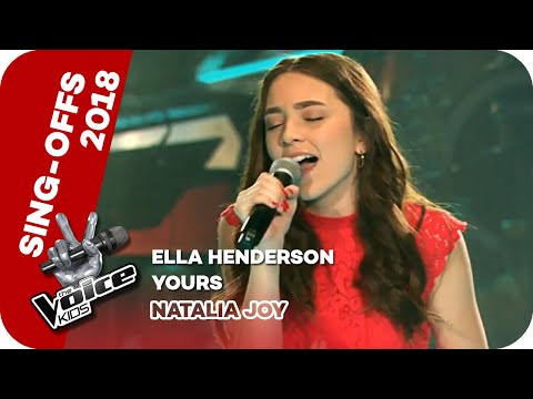 Ella Henderson - Yours (Natalia Joy) | Sing-Offs | The Voice Kids 2019 | SAT.1