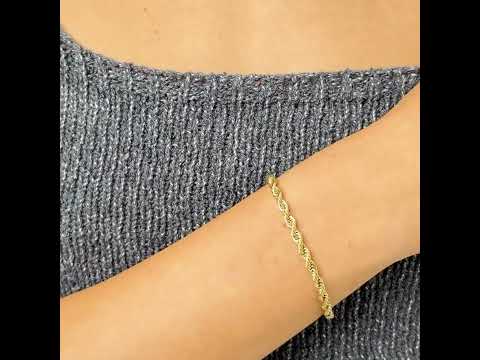 Něžný pozlacený náramek Valis Chunky SHK115