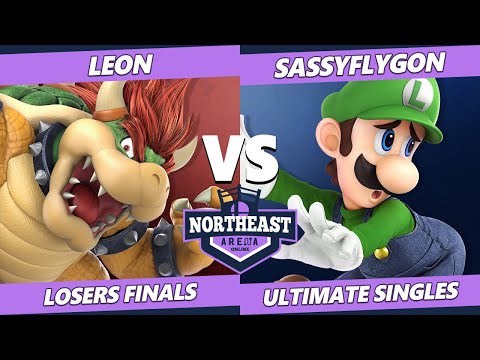 Northeast Arena Losers Finals - Leon (Bowser, Banjo) Vs. SassyFlygon (Luigi) Smash Ultimate SSBU
