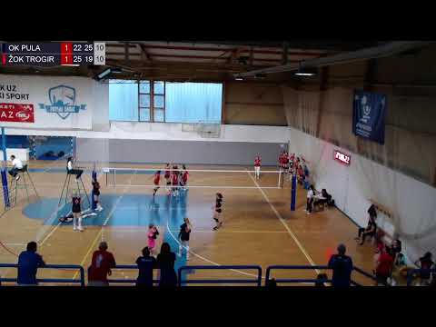 27.5.2022., PH KADETKINJE, GRUPA D, OK PULA - ŽOK TROGIR
