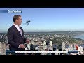 Weather Anchor Surprised By Spider