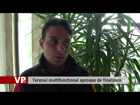 Terenul multifuncțional aproape de finalizare