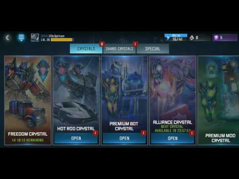 Hot Rod Crystal Opening!! - Transformers Forged To Fight