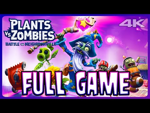 Plants VS Zombies Battle for Neighborville FULL GAME Walkthrough (XB1, PS4)