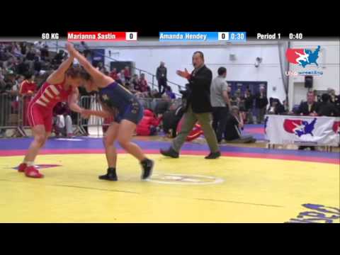 WM 60 KG - Marianna Sastin vs. Amanda Hendey