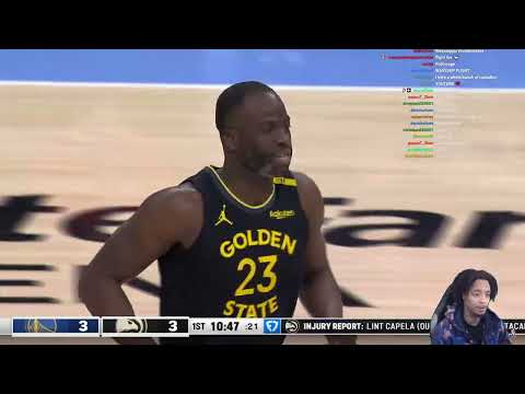 FlightReacts To WARRIORS at HAWKS | FULL GAME HIGHLIGHTS | March 22, 2025!