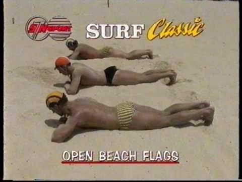 Open Mens Beach Flags - Australian Day Classic