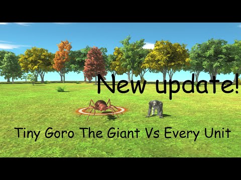 Tiny Goro The Giant Vs Every Unit ARBS |Animal Revolt Battle Simulator