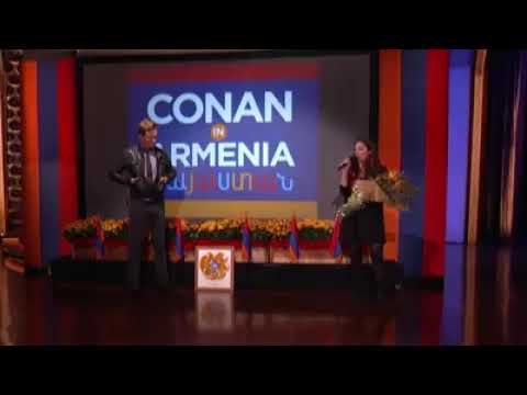 Conan in Armenia Q & A:- Thank you from Sona