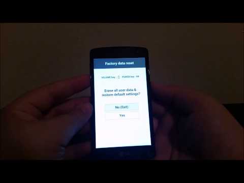 MetroPCS LG Optimus F60 Hard Reset