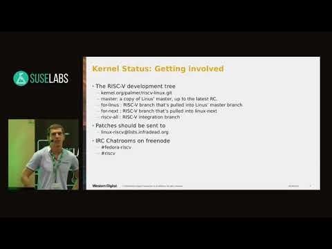 SUSE Labs Conference 2018 - RISC-V Ecosystem Status