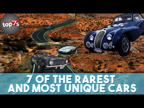 最も希少で最もユニークな車の7つ (7 Of The Rarest And Most Unique Cars)
