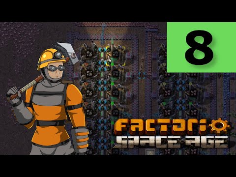 Factorio Space Age Modded #08 Slurry Ores (weird sound)