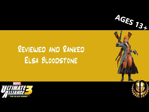 Reviewed and Ranked Elsa Bloodstone - Ultimate Alliance 3