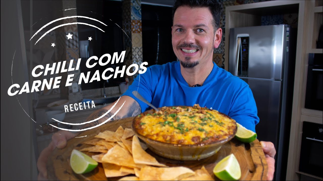 Comida Mexicana: Chilli com Carne e Nachos