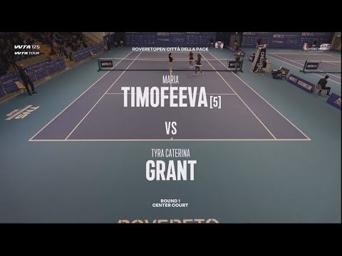(5) Maria Timofeeva (UZB) vs  (WC) Tyra Grant (ITA) - Game, Set, Match