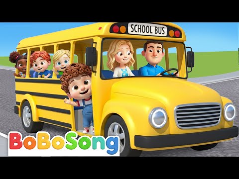 🚗 Car Song for Kids 🚍 Street Vehicles Learning | Funny Bobo Edutainment Rhymes & Kids Songs