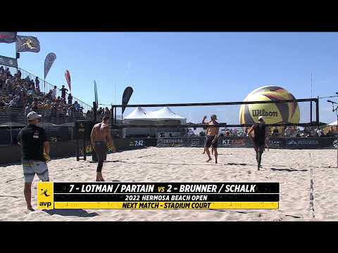 AVP Hermosa 2022 | Sponcil/Cannon vs. Gaffney/Turner | Stadium Court | Pro Series