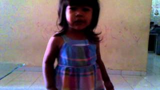 Cicak-cicak di Dinding by Adele (2yrs old)