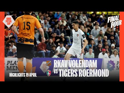 HIGHLIGHTS | RKAV Volendam - Tigers Roermond (M) | KNVB Futsal Cup 2025