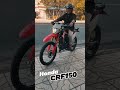Honda CRF 150 Startup Norifumi Noctus T5 Exhaust