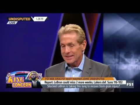 Matt Barnes SHOCKED LeBron could miss 2 more weeks - Undisputed