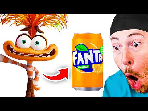 ALL INSIDE OUT 2 CHARACTERS FAVORITE DRINKS + FOODS! (FUN FACTS ABOUT INSIDE OUT 2)