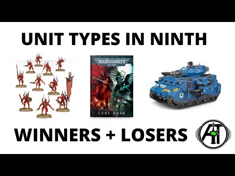 Winners and Losers of 9th Edition by Unit Types - Vehices, Infantry, Characters + More...