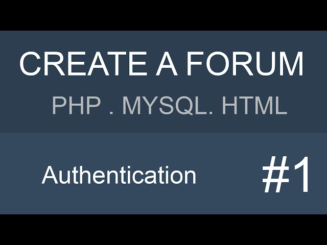 Forum Signitures PHP | PHP Script