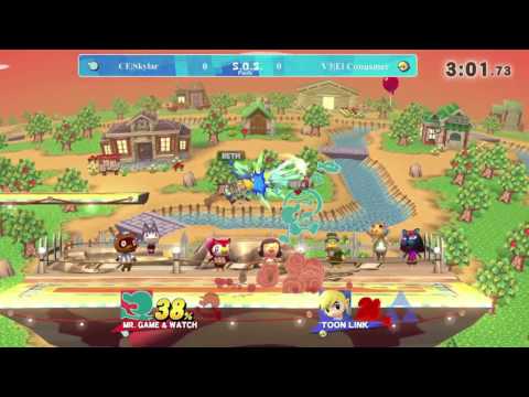 SOS3 Pools - CE|Skylar (Mr. Game & Watch) vs C3|El Conusmer (Toon Link)