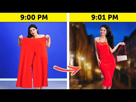 , title : '22 BRILLIANT CLOTHES HACKS || Cool DIY Upgrade Ideas by 5-Minute Crafts'