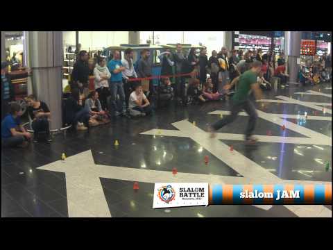 Rzeszów Slalom Battle 2012 - Slalom Jam Płatacz Daniel - Maraszkiewicz Grzesiek