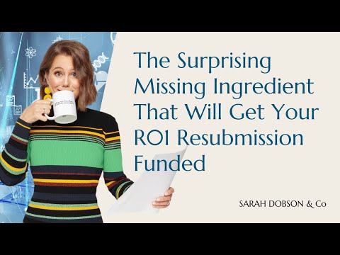 The Surprising Missing Ingredient To Get Your R01 Resubmission Funded