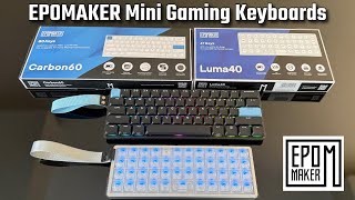 EPOMAKER Carbon60 vs Luma40 Review