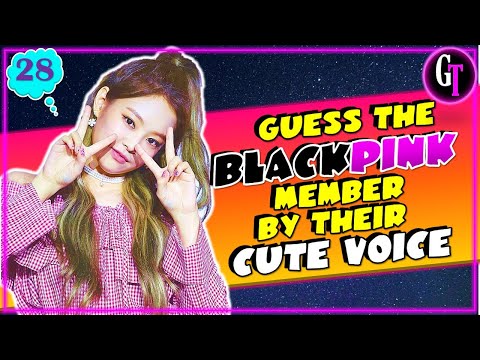 GUESS THE BLACKPINK MEMBER BY THEIR CUTE VOICE || BLACKPINK QUIZ Video