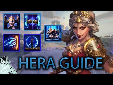 HERA BASIC GUIDE ABILITIES AND BUILDS - SMITE HERA