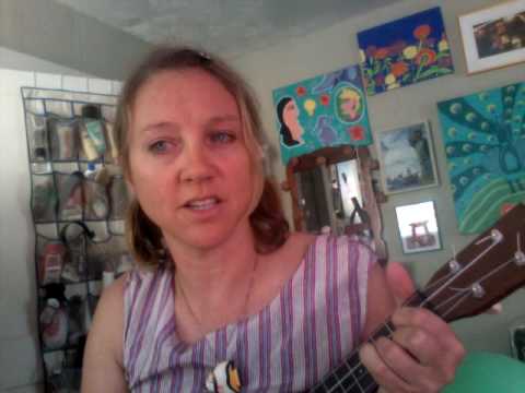 Caroline Pond sings Fall on my Knees with ukulele