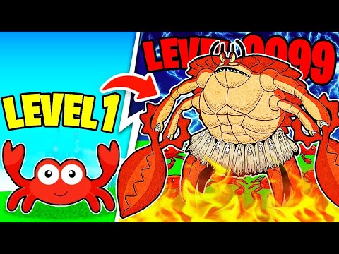 Upgrading BABY ARMY to GOD CRAB ARMY in Crustacean Nations