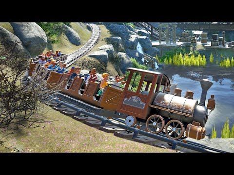 On-Ride POV of a Runaway Mine Train Roller Coaster!