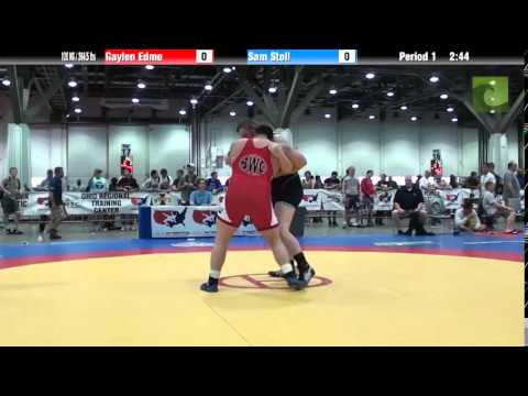 Men 120 KG / 264.5 lbs - Gaylen Edmo vs. Sam Stoll
