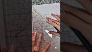 Interseção de uma reta com um sólido - pirâmide hexagonal - Geometria Descritiva A.