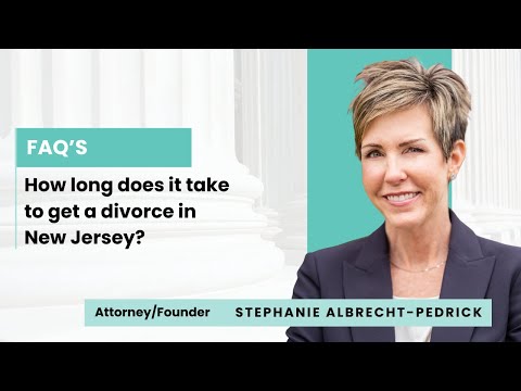 How long does it take to get a divorce in New Jersey?