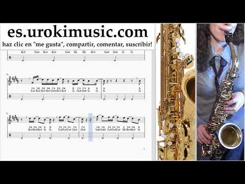 Como Tocar Saxofon (alto) Ed Sheeran feat Yebba - Best Part Of Me Tablatura um-i927