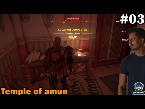 ASSASSIN'S CREED ORIGINS Walkthrough Gameplay Part 3 - Temple of Amun (AC Origins)